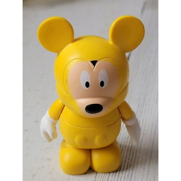 Disney Randy Noble yellow Mickey Mouse toy figure - Picture 1 of 5